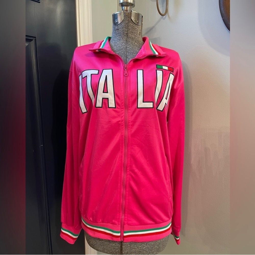 Jersey Shore like….Hot Pink Italian Jacket💞